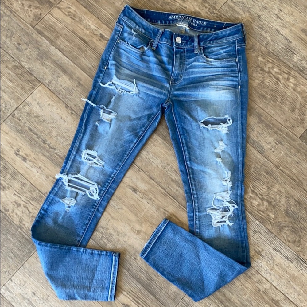 American Eagle high waist super stretch 8 Jegging